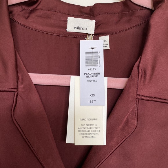 Aritzia Wilfred Peaufiner Blouse - Picture 2 of 3